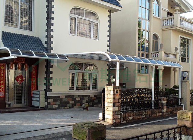 廣州番禺區(qū)蓮花別墅48號(hào)雨棚-謝先生