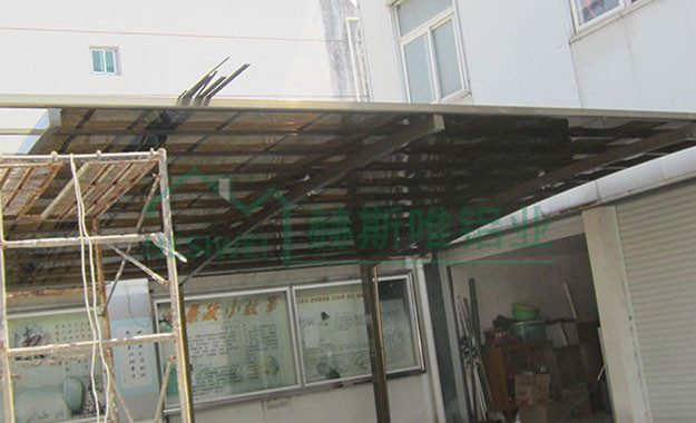 江西鷹潭余江縣財政局雨棚