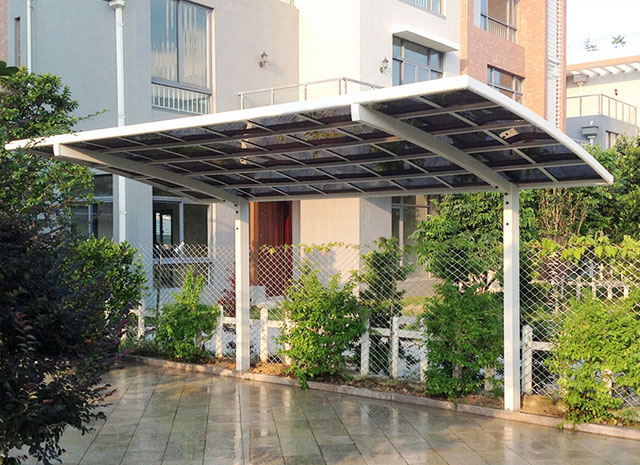 單邊式車棚