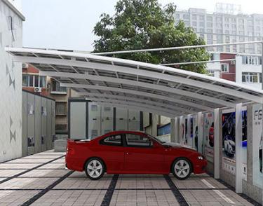 車棚廠家淺談車棚對交通工具保護作用
