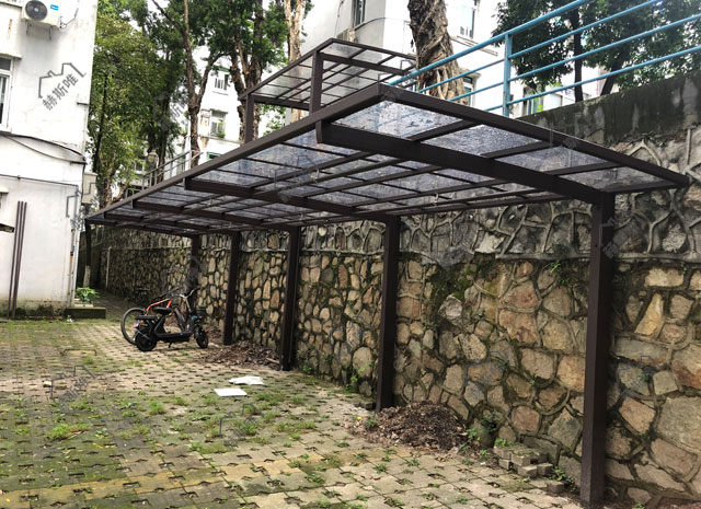 廣州石井鎮軍區自行車棚