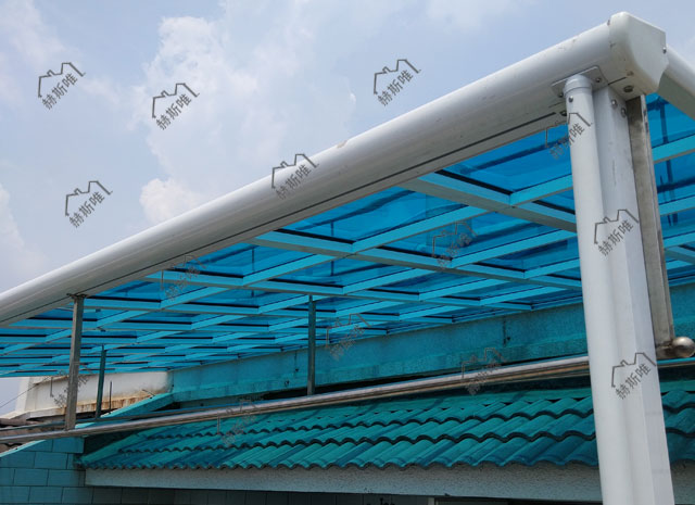 陽臺窗戶遮陽棚案例1 俞小姐