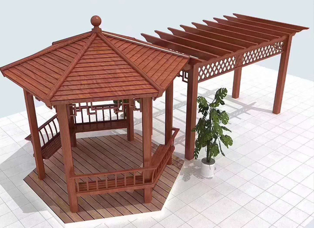 鋁合金涼亭葡萄架