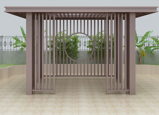 鋁合金涼亭葡萄架