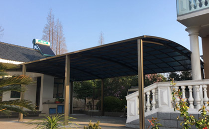 別墅小區(qū)車棚