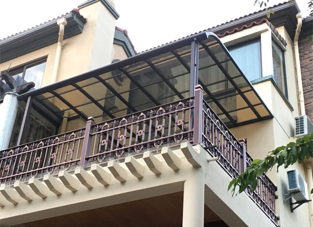 別墅小區遮陽雨棚