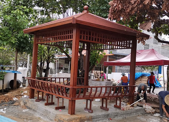 戶外涼亭四角亭