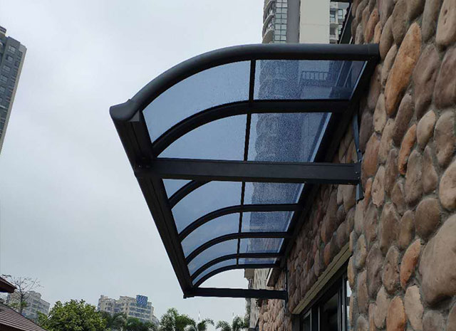 樓頂天臺(tái)雨棚