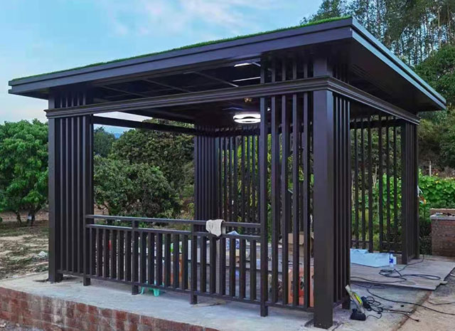 鋁合金中式涼亭 別墅