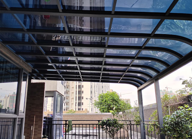 鋁合金雨棚 加強版