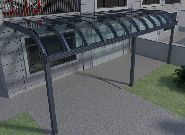 鋁合金雨棚 定制