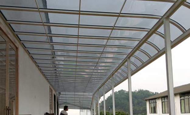 家用鋁合金防雨棚案例實圖