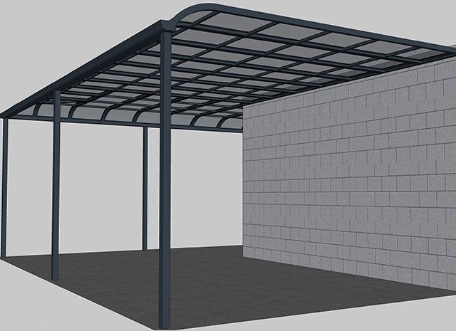 鋁合金車棚廠家