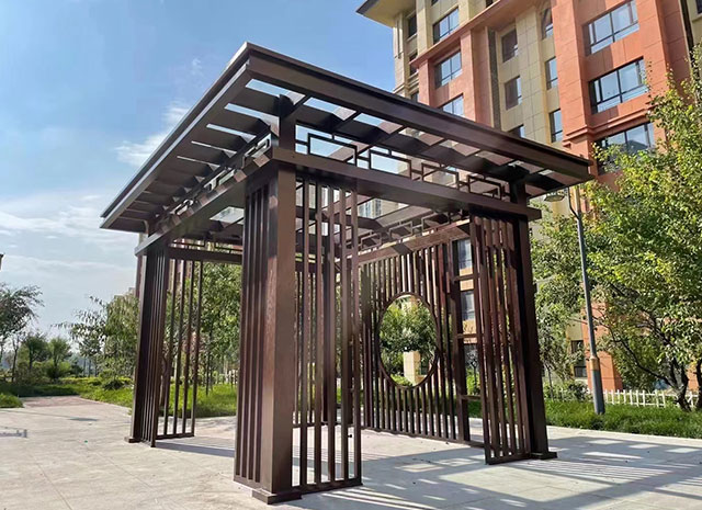 鋁合金中式涼亭