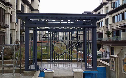 鋁合金中式涼亭