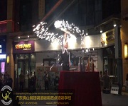 2017年5月1日【番禺萬達(dá)廣場(chǎng)】朱歡洪被聘請(qǐng)為花式調(diào)酒演出嘉賓！